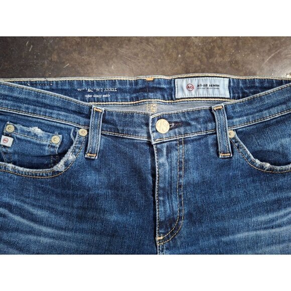 AG Adriano Goldschmied The Legging Super Skinny Ankle Jeans/Pre-owned, Size 30R - Picture 3 of 6